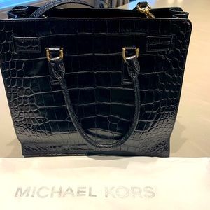 Michael Kors black satchel